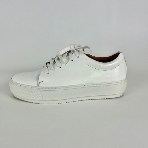 Acne Studios Leather Sneakers - Picture 1 of 8